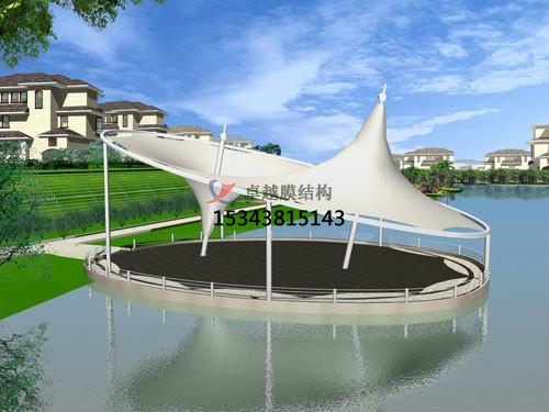 張拉膜建筑效果圖分享！